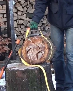 Sangle à Bois - Woodstrapper - Fendre Du Bois Facilement 12 Sangle à Bois - Woodstrapper - Fendre Du Bois Facilement -Synthèse D'outils Boutique 1 big log C 1384436285