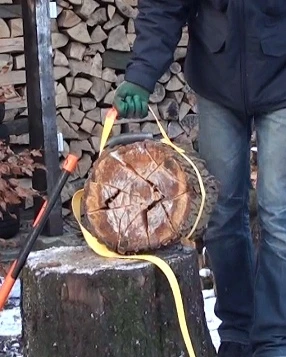 Sangle à Bois - Woodstrapper - Fendre Du Bois Facilement 5 Sangle à Bois - Woodstrapper - Fendre Du Bois Facilement – Image 5