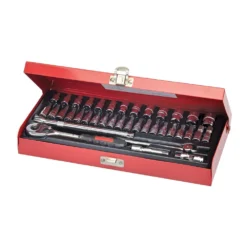 Silverline Coffret De Douilles 1/4" Avec Accessoires : Torx, BTR, Vissage. 38 Pièces