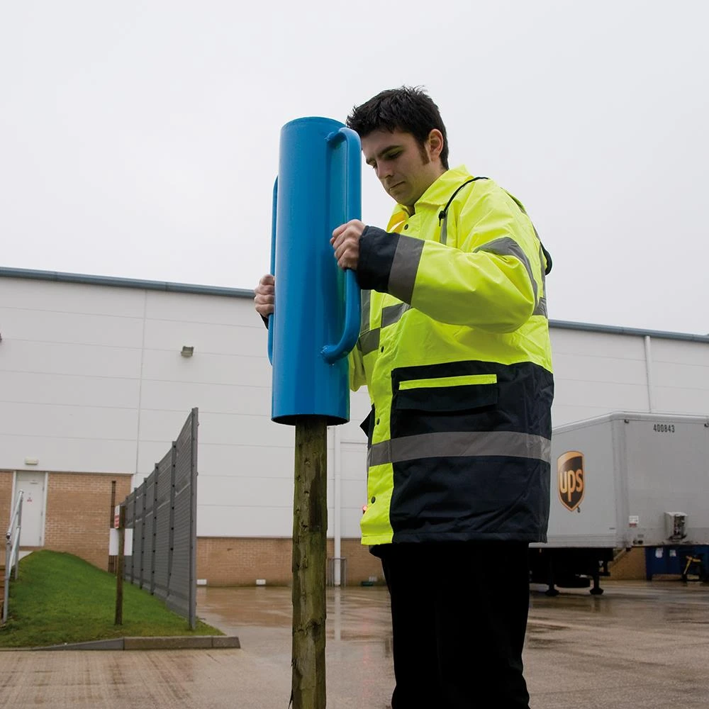 Silverline Pilon à Poteau, Enfonce Pieu Et Piquets Diamètre 155 Mm 1 Silverline Pilon à Poteau, Enfonce Pieu Et Piquets Diamètre 155 Mm