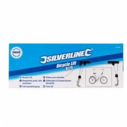 Silverline Rangement Porte-vélo Ascenseur - Porte-vélo Plafond -Synthèse D'outils Boutique Ascenseur porte velo en hauteur