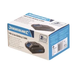 Batterie Silverline 18V Li-Ion 2 Ah -Synthèse D'outils Boutique Batterie Silverline 18V Li Ion 2 Ah 958535 3