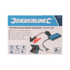 Silverline Batterie Externe 12 V USB Et Booster De Démarrage Pour Automobiles -Synthèse D'outils Boutique Batterie externe 12 V USB et booster de demarrage pour a 6