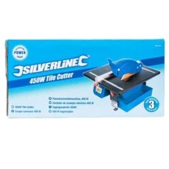 Coupe-carreaux 450 W - Silverline 933511 7 Coupe-carreaux 450 W - Silverline 933511 -Synthèse D'outils Boutique Carrelette garantie 3 ans