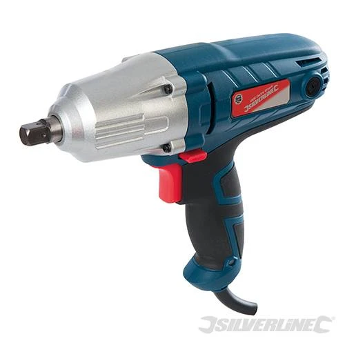 Silverline Clé à Chocs Boulonneuse Carré 1/2 Silverstorm 400 W 1 Silverline Clé à Chocs Boulonneuse Carré 1/2 Silverstorm 400 W