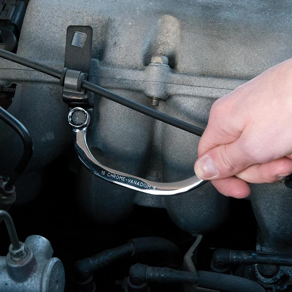 Silverline Trousse De 5 Clés Plates Courbées De 8 à 22 Mm 3 Silverline Trousse De 5 Clés Plates Courbées De 8 à 22 Mm – Image 3