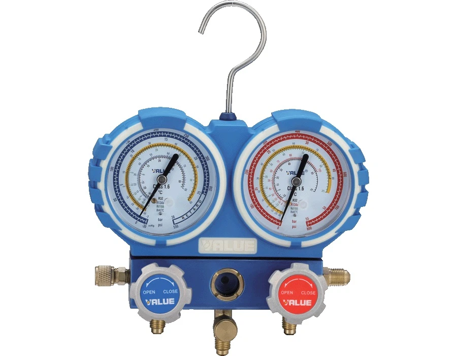 Coffret Manifold Frigoriste R600 R600A R290 - Value TF-VMG2-R600B 2 Coffret Manifold Frigoriste R600 R600A R290 - Value TF-VMG2-R600B – Image 2