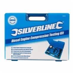 Silverline Compressiomètre Pour Moteur Diesel -Synthèse D'outils Boutique Compressiometre diesel Silverline 196602 EAN 50247630267