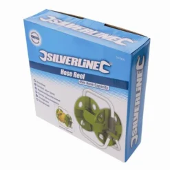 Silverline Dévidoir Pour Tuyau D'arrosage Capacité 45 M -Synthèse D'outils Boutique Enrouleur de tuyau arrosage