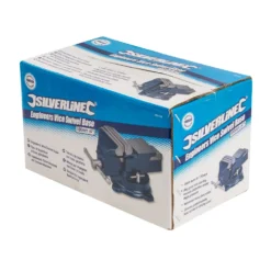 Silverline Etau D'ingénieur à Base Pivotante - Capacité De 120 Mm -Synthèse D'outils Boutique Etau 5055058173874