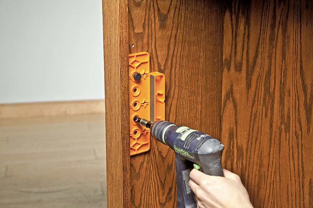 Gabarit De Perçage Pour étagère Avec Foret De 6.35 Mm 2 Gabarit De Perçage Pour étagère Avec Foret De 6.35 Mm – Image 2