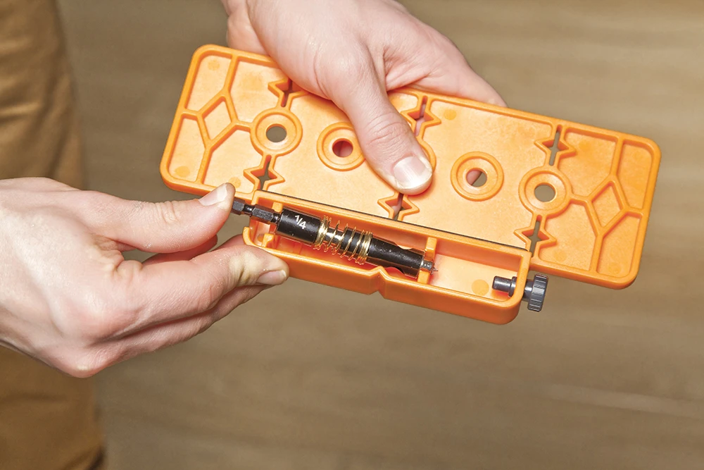 Gabarit De Perçage Pour étagère Avec Foret De 6.35 Mm 4 Gabarit De Perçage Pour étagère Avec Foret De 6.35 Mm – Image 4