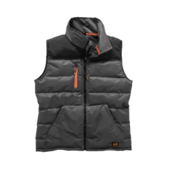 Scruffs Gilet Sans Manches Worker Gris Taille XL