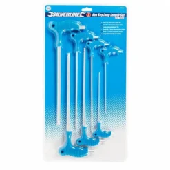 Silverline Jeu De 7 Clés Mâles Longues Allen, Hex, BTR, 6 Pans. 2,5 - 10 Mm -Synthèse D'outils Boutique Jeu de 7 cles hexagonales longues