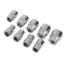 Silverline Jeu De 9 Douilles Carré 3/8". De 8 à 19 Mm