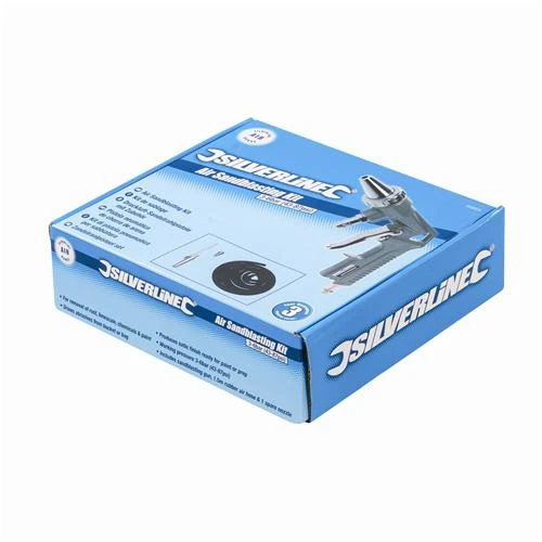 Kit Pistolet De Sablage Pour Décapage Silverline 633629 6 Kit Pistolet De Sablage Pour Décapage Silverline 633629 – Image 6