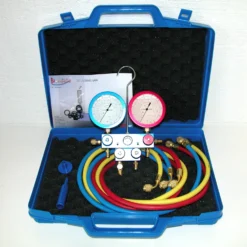 Manifold 4 Voies à Bain D'huile Blondelle R407C R404A R134A R22