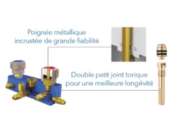 Manifold 1234yf Avec Raccords Pour Climatisation Automobile - TF-VMG2-R1234yf 10 Manifold 1234yf Avec Raccords Pour Climatisation Automobile - TF-VMG2-R1234yf -Synthèse D'outils Boutique Manifold 1234yf avec raccords pour climatisation automobile TF VMG2 R1234yf TF VMG2 R1234yf 4