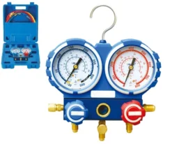Coffret Complet Manifold 2 Voies Complet "Value" R410A R407C R134a R32 VMGR410A
