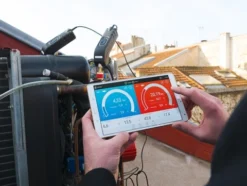 Manifold Numérique Sans-fil Bleutooth Avec Sondes De Température Sauermann Si-RM3 -Synthèse D'outils Boutique Manifold numerique sans fil Bleutooth avec sondes de tem 2