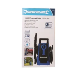 Silverline Nettoyeur Haute Pression 1400 W 105 Bar -Synthèse D'outils Boutique Nettoyeur haute pression 1400 W 105 bar 923460 13