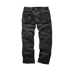 Pantalon De Travail Noir Scruffs Worker Plus 36S