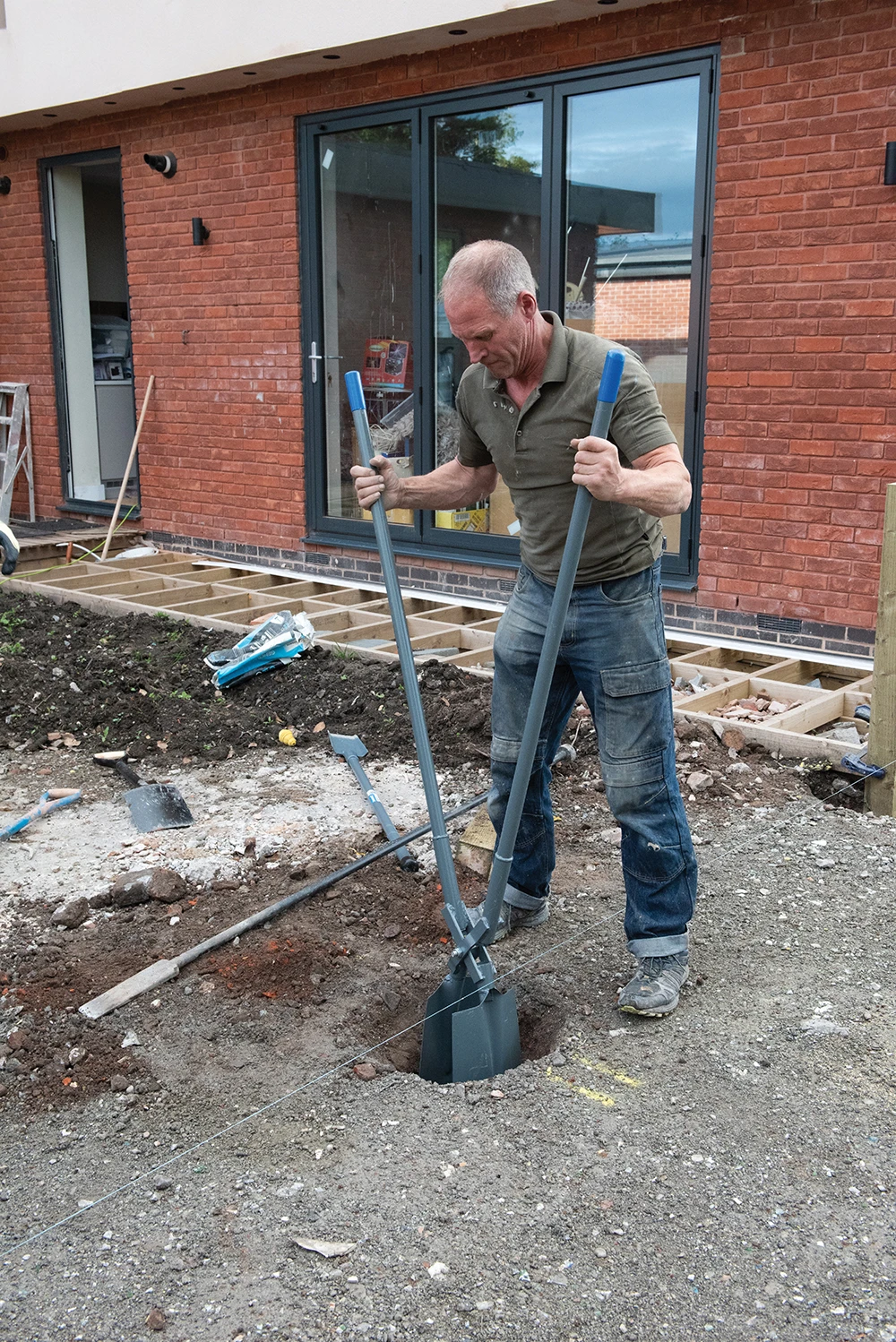 Silverline Pelle Professionnelle Pour Trous De Poteaux 3 Silverline Pelle Professionnelle Pour Trous De Poteaux – Image 3