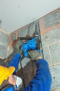 Silverline Marteau Perforateur SDS-Plus 1500 W -Synthèse D'outils Boutique Perforateur professionnel en malette avec accessoires