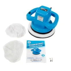 Silverline Polisseuse-lustreuse Orbitale 240 Mm -Synthèse D'outils Boutique Polisseuse carrosserie meilleur prix