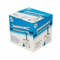 Silverline Pompe Manuelle De Vidange Huile, Fluides Et Eau, 4 Litres -Synthèse D'outils Boutique Pompe de vidange fluides Silverline 104616