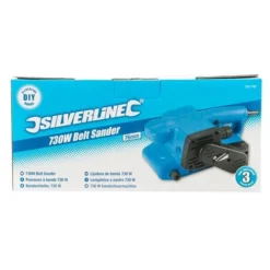 Silverline Ponceuse à Bande 76 X 457 Mm 730 W à Prix Discount -Synthèse D'outils Boutique Ponceuse a bande garantie 3 ans
