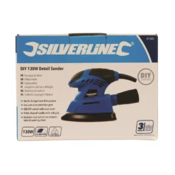 Silverline Ponceuse De Détail 130 W -Synthèse D'outils Boutique Ponceuse de detail 130 W 421042 6