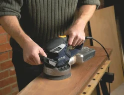 Ponceuse Excentrique 2 Patins 125 Et 150 Mm 430 W -Synthèse D'outils Boutique Ponceuse excentrique 2 patins 150 mm 430 W ROS150CF GMC