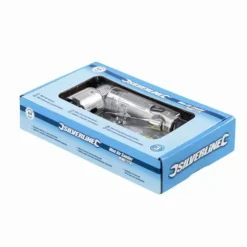 Silverline Mini Ponceuse Pneumatique - Support Auto-agrippant Diamètre 50 Mm -Synthèse D'outils Boutique Ponceuse pneumatique avec support type velcro