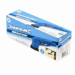 Ponceuse Triangulaire 90 Mm - Silverline 261345 -Synthèse D'outils Boutique Ponceuse triangulaire de finition pas cher