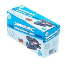 Ponceuse Vibrante 90 X 190 Mm 150 W - Silverline -Synthèse D'outils Boutique Ponceuse vibrante 90 Silverline 264125