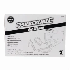 Silverline Poste à Souder à L'arc 55 à 160 A -Synthèse D'outils Boutique Poste a souder puissant 160 A