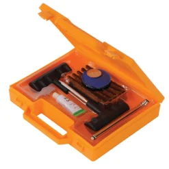 Silverline Kit De Réparation Pour Pneus Auto Tubeless Avec 30 Mèches -Synthèse D'outils Boutique Reparation crevaison pneu avec meche vulcanisante