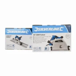 Scie Circulaire Plongeante Silverline Avec 2 Rails De Guidage De 700 Mm -Synthèse D'outils Boutique Scie circulaire plongeante Silverline avec 2 rails de gu 2 1