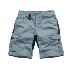 Scruffs Short De Travail Gris Trade Flex Taille 38