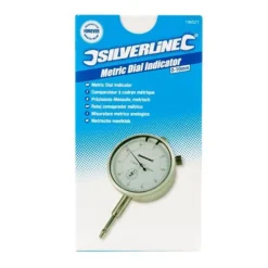 Silverline Comparateur à Cadran 0 à 10 Mm -Synthèse D'outils Boutique Silverline 196521 EAN 5055058132727
