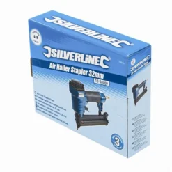 Silverline Cloueuse Agrafeuse Pneumatique 32 Mm -Synthèse D'outils Boutique Silverline 269131 EAN 5055058148674
