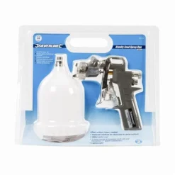 Silverline Pistolet à Peinture à Alimentation Par Gravité 500 Ml -Synthèse D'outils Boutique Silverline 783124
