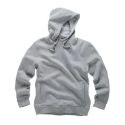 Scruffs Sweatshirt à Capuche Gris Worker Taille M