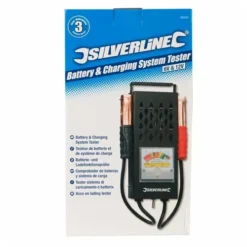 Silverline Testeur De Batterie Et De Système De Charge -Synthèse D'outils Boutique Testeur de batterie Silverline 282625 EAN 5024763031601