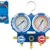 Coffret Complet Manifold 2 Voies Complet "Value" R22 R134a R404A R407C