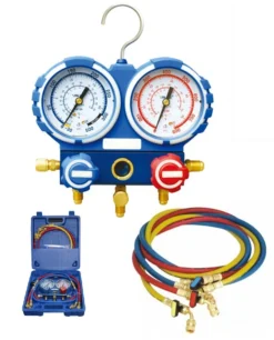 Coffret Complet Manifold 2 Voies Complet "Value" R22 R134a R404A R407C -Synthèse D'outils Boutique VMG 1407859804