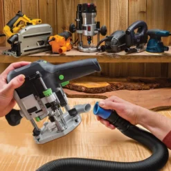 Kit Universel D'adaptation Pour Extraction De Poussière D'outils électroportatfs -Synthèse D'outils Boutique adaptateur extraction universel rockler 48212