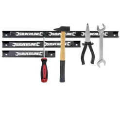 Silverline 3 Barres Magnétiques Pour Rangement D'outils