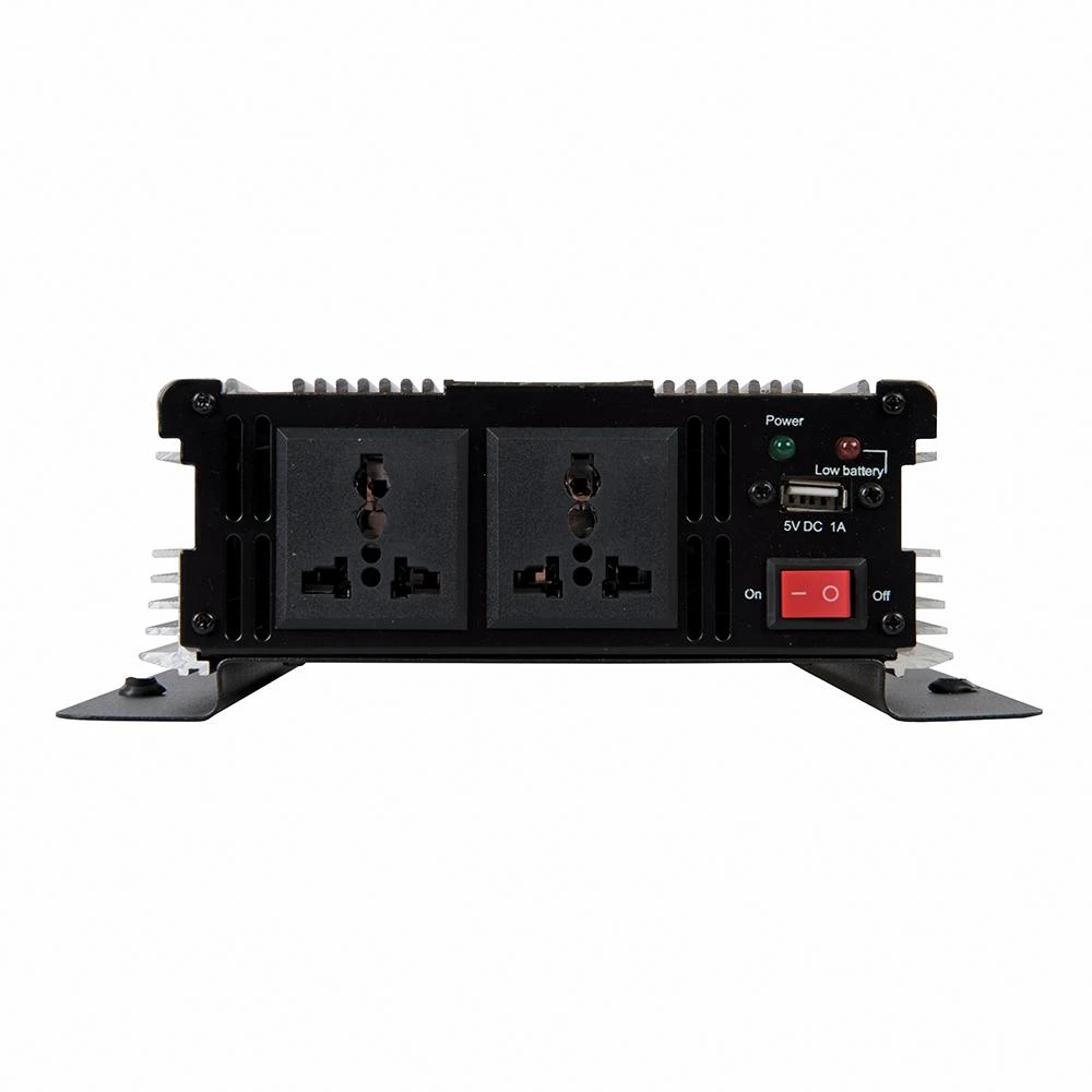 Silverline Onduleur 12 V 1000 W Avec 2 Prises Pour Batterie Automobile 2 Silverline Onduleur 12 V 1000 W Avec 2 Prises Pour Batterie Automobile – Image 2